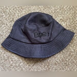 BPS Barrel Point Surf Bucket Hat Black Swirl Embroidered Eco-Friendly Recycled